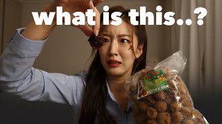 🇻🇳VIETNAM SNACKS REVIEW _ 3 Dried Litchi \u0026 mystery paper bag