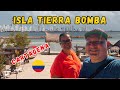 🏖️DESCUBRE la Isla TIERRA BOMBA Cartagena 💥Una noche en Santuario Beach