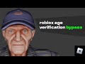 Use this video to get past Roblox age verification