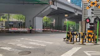 Railroad crossing, Chungjeong-ro 6-gil, Seodaemun-gu, Seoul