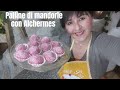 Palline di mandorle con ALCHERMES ricetta SENZA glutine - SENZA cottura e FACILISSIMA