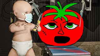 My Baby OPERATED on Mr Tomatos in Garry's Mod?! (Gmod Roleplay)