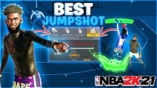 BEST CUSTOM JUMPSHOT ON NBA 2K21 CURRENT GEN! THE BEST JUMPSHOTS NBA 2K21! 100% CONSISTENT GREENS!