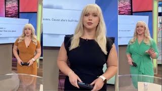 Curvy news anchor trolls haters by reading viewer comments in her broadcaster voice