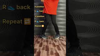 Brazilian footwork | Dance Tutorial | #footwork #dance #shorts