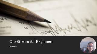 OneStream for Beginners