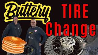 Changing Tires with Buttery and Not Scratching Rims!