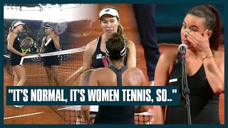 What Did Collins Say to Ruse at the Net? | "This is Women Tennis, So"
