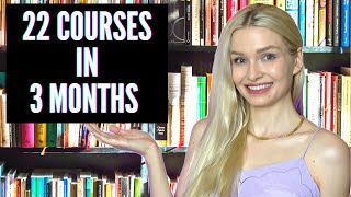 How I Took 22 Coursera Courses in 3 Months | Productivity Tips