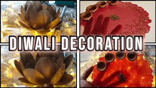 Quick And Easy Diwali Decoration Idea At Home| Pooja Decor IDEAS 💡