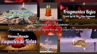 Misiones Diarias-Valle +Fragmentos+Paquetes de Velas (11-11-2024) 🐾Lyncis🐾 |Sky: Niños de la Luz|Sky