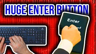 Giant Enter Button Unbox and Review.