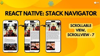 React Native Stack Navigator: Scrollable View - 7