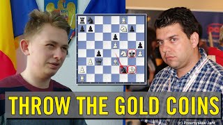 Throw the gold coins... | Szabo vs Stepanencu | Romanian Championship 2023