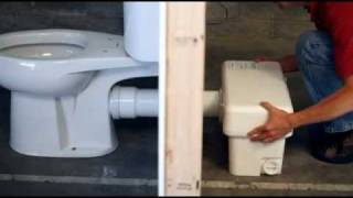 Ascent II macerating toilet by Liberty Pumps