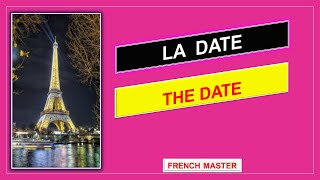 How to tell Date in French, Date in French.