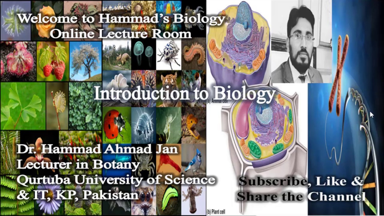 Lecture-01-Introduction To Biology - YouTube