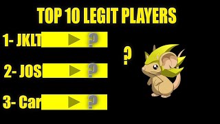 TRANSFORMICE- TOP 10 LEGIT PLAYERS