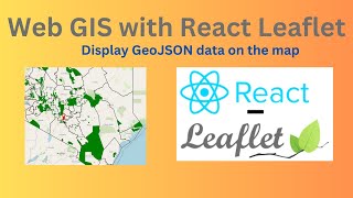 Display GeoJSON Data on the Map using React Leaflet. #gis #webgis #reactleaflet