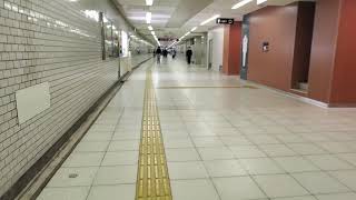 2020年GW【大阪・上六→谷九】駅構内/散策動画  大阪上本町駅(1F)Concourse～↘️大阪上本町駅(地下中央改札口)～(地下街)～(西改札口)～東西Concourse～谷町九丁目駅