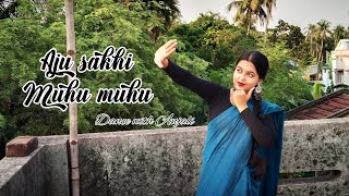 Aju Sakhi Muhu Muhu | Dance Cover | Rabindra Nritya | Dance with Anjali | Sourendra-Soumyajit