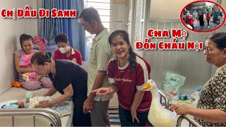 Nghe Tin Chị Dâu Đi Sanh Cha Mẹ Vui Mừng Đón Cháu Nội Gia Đình Có Thêm Thành Viên Mới