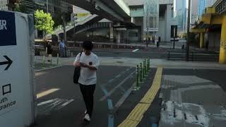 モノレール浜松町駅から都営浅草線線大門駅2番線へ