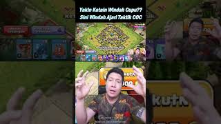 Sini Windah Ajarin Taktik Strategi COC Deck #clashofclans #shorts