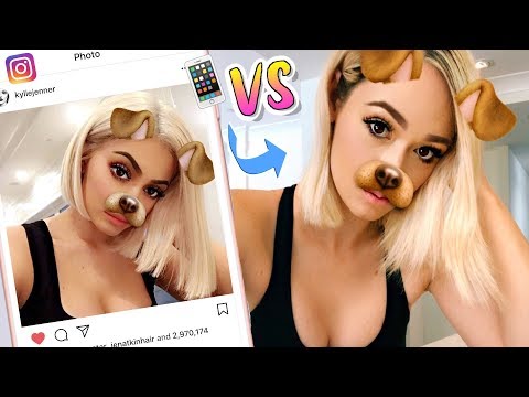 Copying Kylie Jenner's Instagram Photos! Copying Kylie Jenner's Instagram Photos!