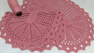 PRODUÇÃO DE TAPETES ECONÔMICOS,2 TAPETES COM MENOS DE 600gm🌺  #crochê #crochet #croche #crochetando