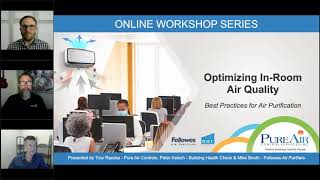 Best Practices for In-Room Air Purification Workshop