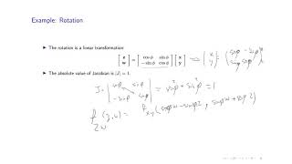 Examples - transformation of two random variables - part 1