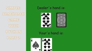 Building a Simple Blackjack Game in Python with Pygame | Part 2