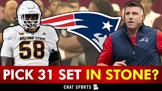 The New England Patriots NFL Draft Pick At 31 Is HIDING IN PLAIN SIGHT