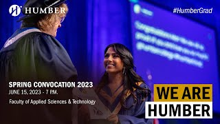 #HumberGrad Spring 2023 | Ceremony 9 of 10 | June 15 at 7pm