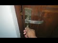 வீட்டு கதவை எவ்வாறு அடைத்து லாக் செய்வது how to close and lock your home door