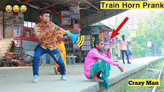 Update Viral Train Horn Prank in 2022! Best Of Train Horn Prank Reaction On Public | By ComicaL TV
