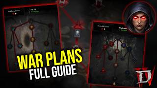 Diablo 4 - THE NEW ENDGAME: WAR PLANS - FULL GUIDE