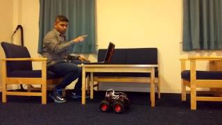 Gesture control Remote device with LeapMotion - Python