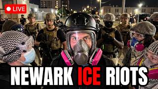 Anti-ICE Riots Continue In Newark, New Jersey - LIVE