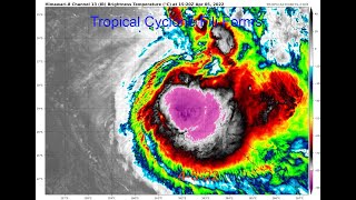 Tropical Cyclone Fili Forms  Impacting New Caledonia ( 4-5-22 )