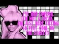 Lady Gaga →Hair (Lyrics On Screen) ♥