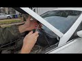 How to replace hood struts on a Hyundai Sonata 2011 - 2014+