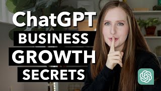 Chat GPT Hacks to GROW YOUR BUSINESS