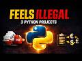 3 Python Automation Projects So Useful They Feel Illegal