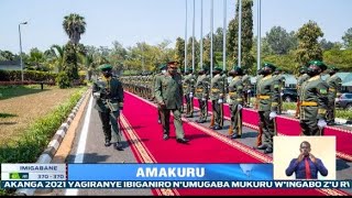 Umugaba w'Ingabo za Angola Gen António Egídio de Sousa Santos ari mu ruzinduko mu Rwanda