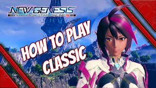 PSO2 New Genesis how to play classic phantasy star online 2 - unlock it fast