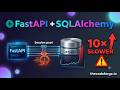 One Setting Made Our Queries 10× Slower — FastAPI + SQLAlchemy