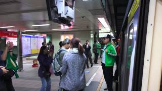 2014.11.15 TRTC 台北捷運  淡水 - 新店 最後列車