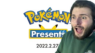 Pokemon Presents/ Direct 2022.2.27 LIVE REACTION!